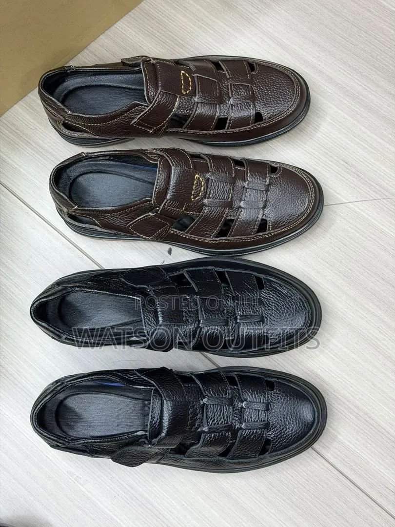 Men's Leather Sandals 2 Clearly Smart Colours