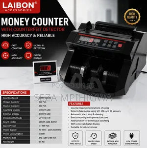 Automatic Bill Counter & Counterfeit Detector (LAIBON)
