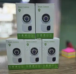 Smart Wi-Fi Dual-Lens Pan-Tilt Security Camera