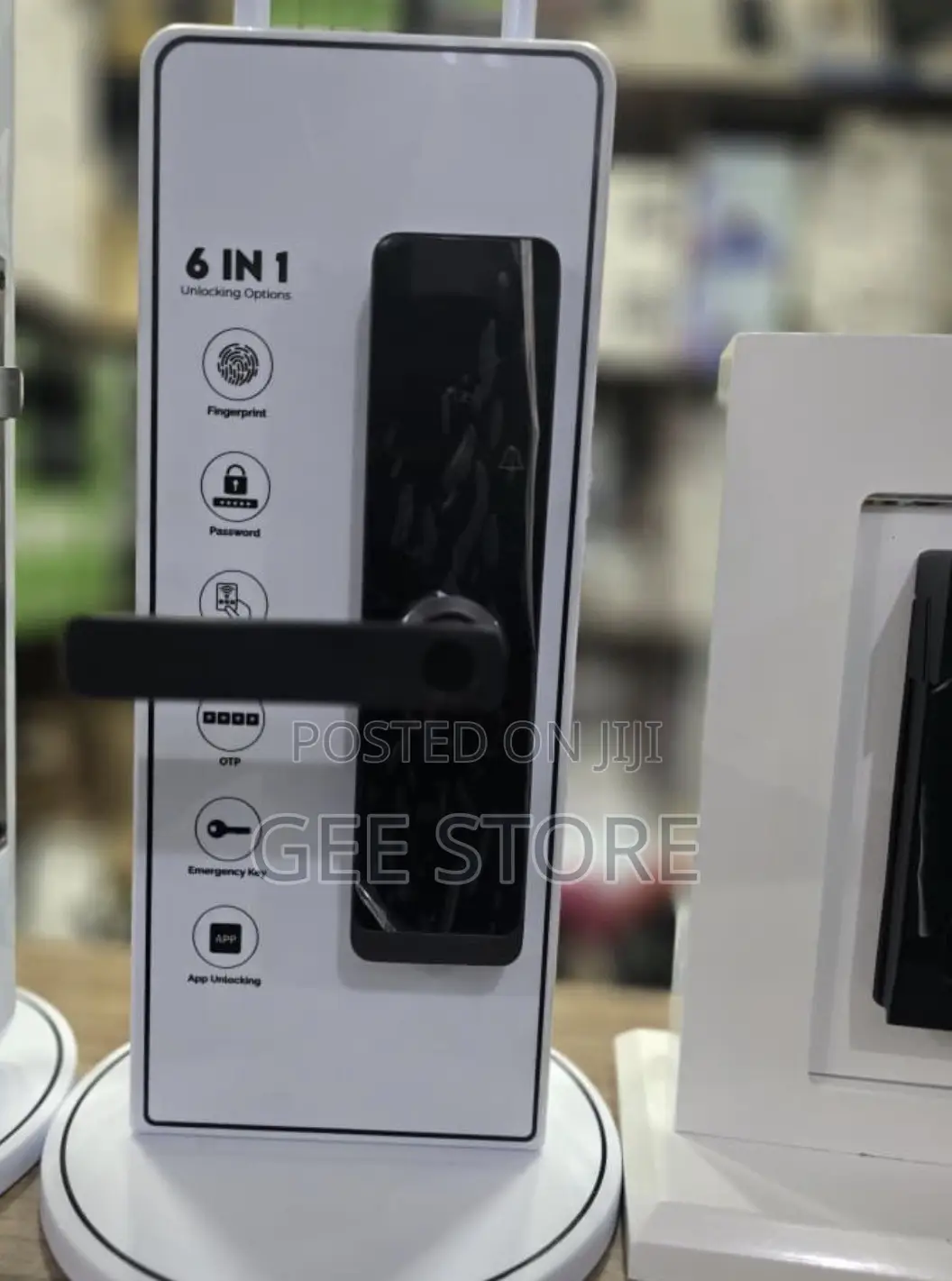 A 6-in-1 Smart Door Lock