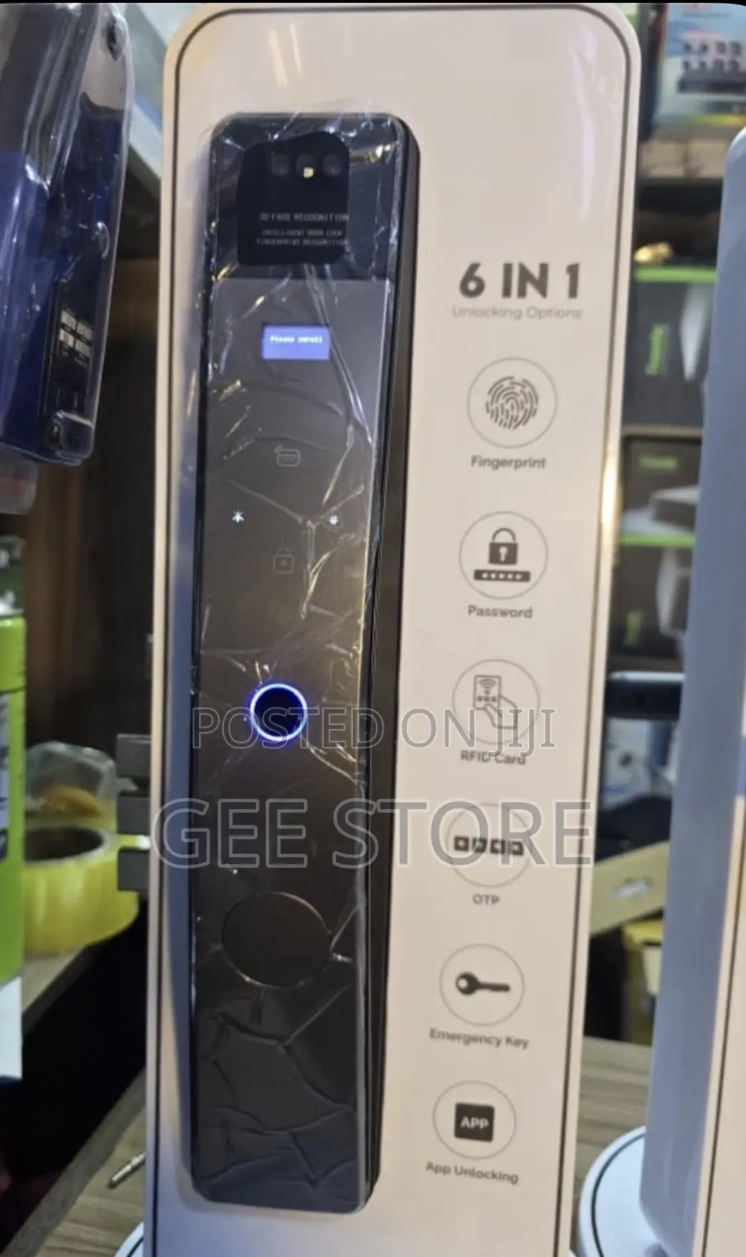 A 6-in-1 Smart Door Lock With Face ID and Fingerprint