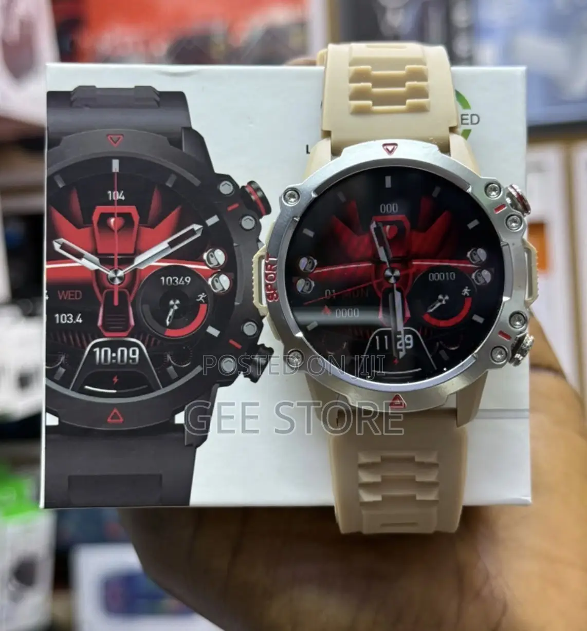 LEMFO TF10 Pro Rugged Sports Smartwatch