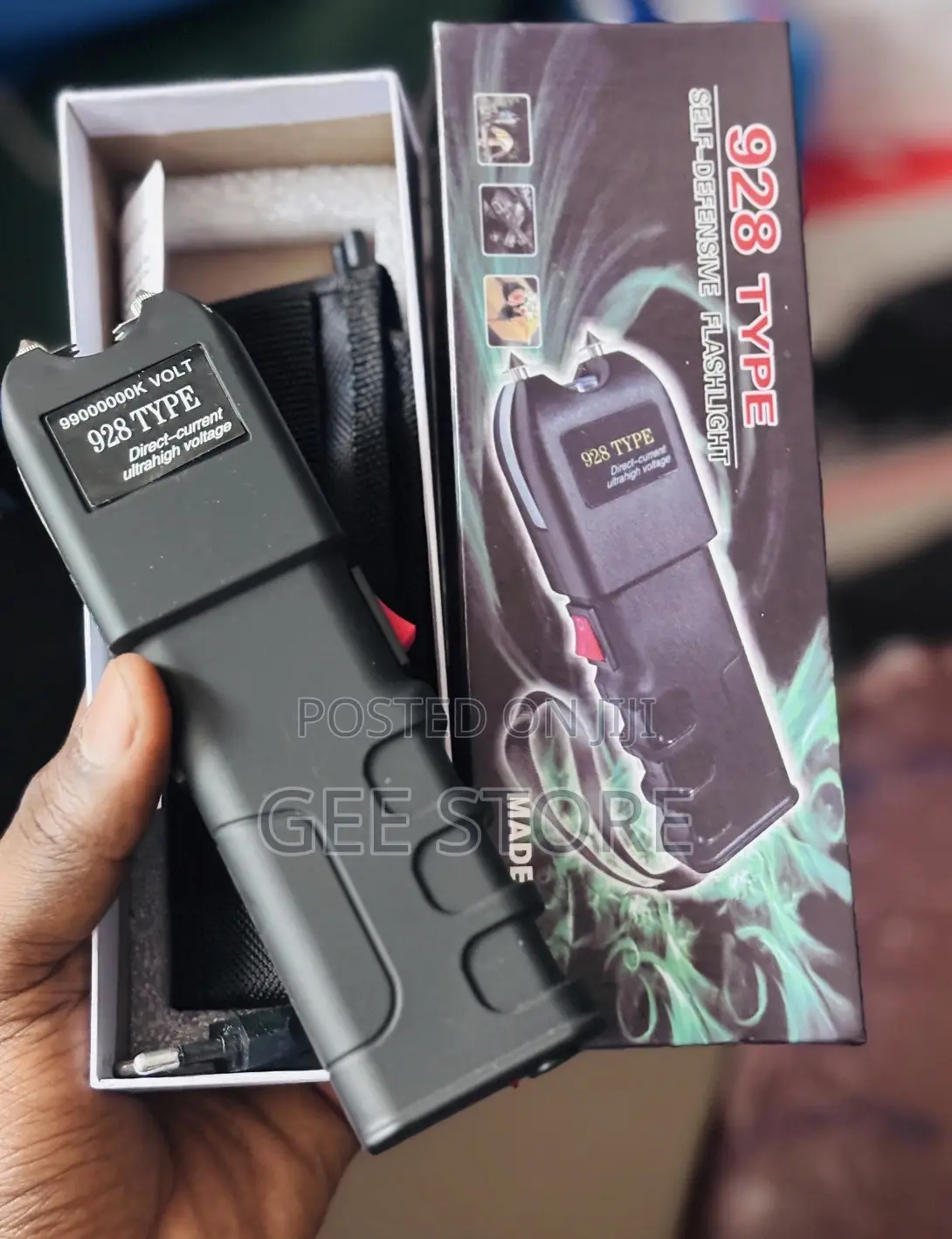 928 Type Self-Defensive Flashlight and Stun Gun