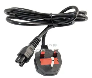 UK 3-Pin to C5 Cloverleaf Laptop Power Cable