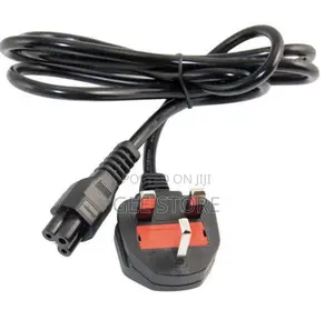 UK 3-Pin to C5 Cloverleaf Laptop Power Cable