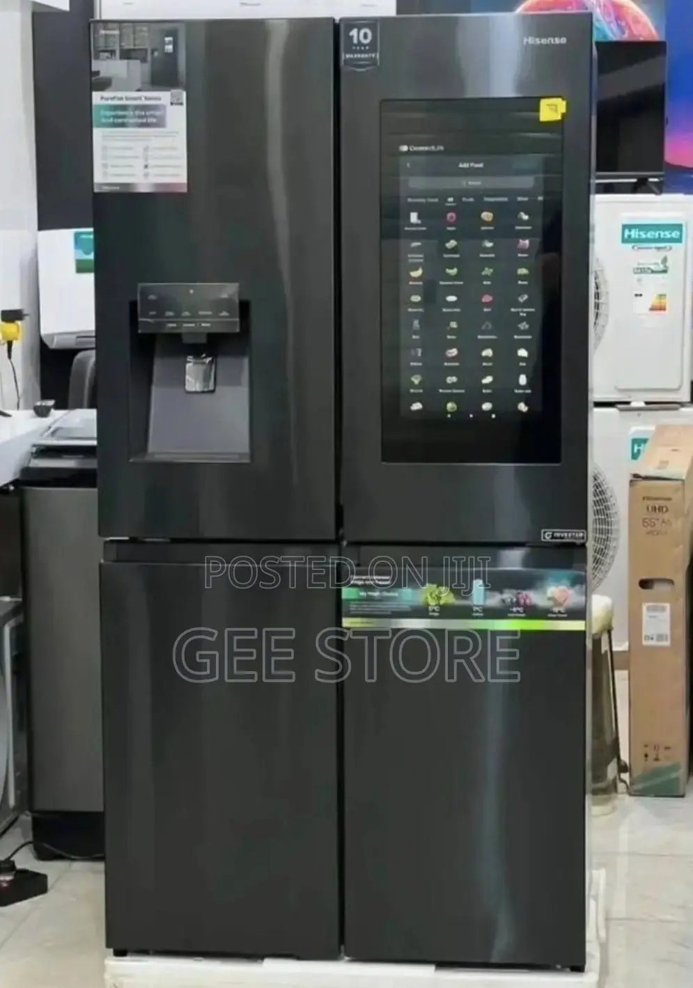 Hisense RS9P628GPFE PureFlat Eclipse Multidoor Refrigerator