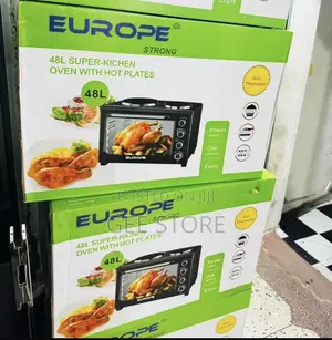 Europe Strong 48L Super-Kitchen Oven With Hot Plates