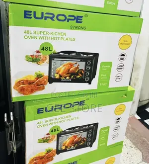 Europe Strong 48L Super-Kitchen Oven With Hot Plates