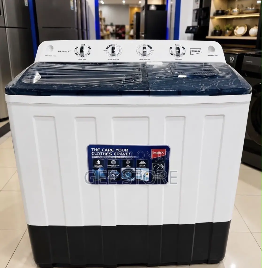 Impex Twin Hub Washing Machine 12kg