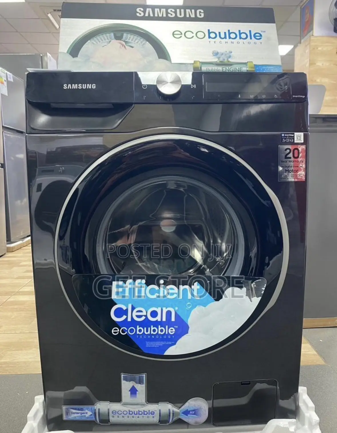 Samsung Front Load Washing Machine With EcoBubbleTM Technology 10kg