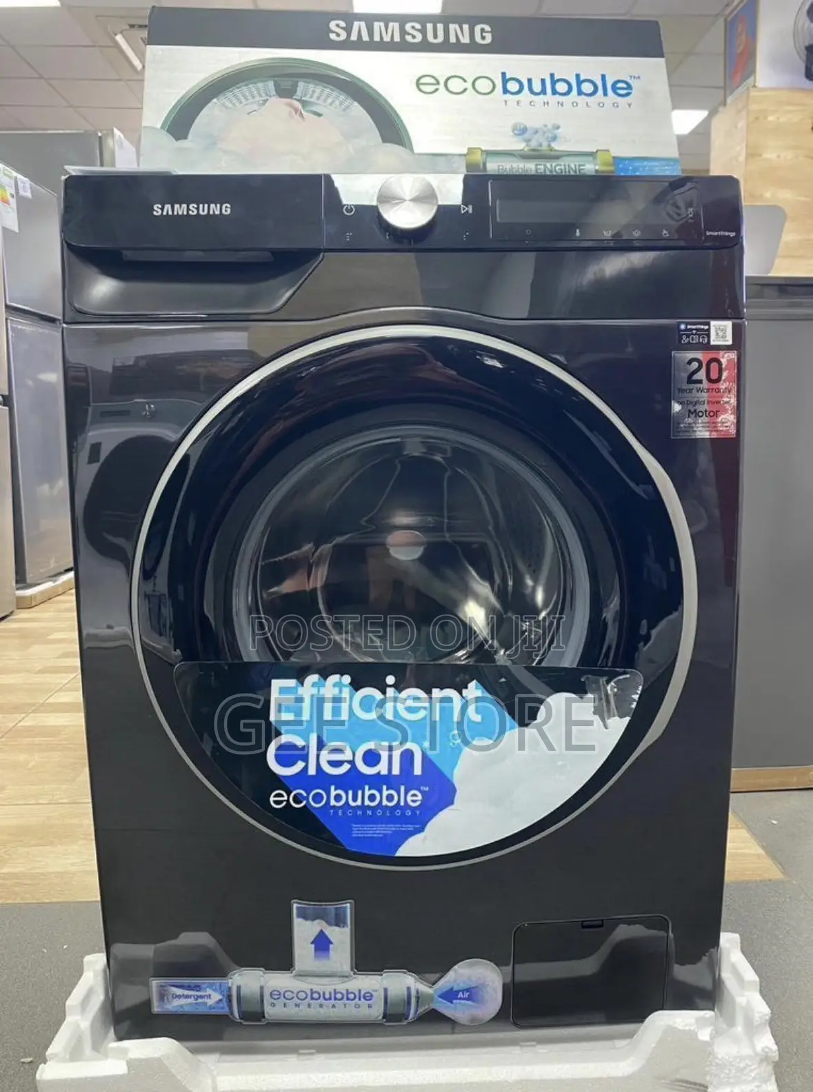 Samsung Front Load Washing Machine With EcoBubbleTM With WiFi 12kg