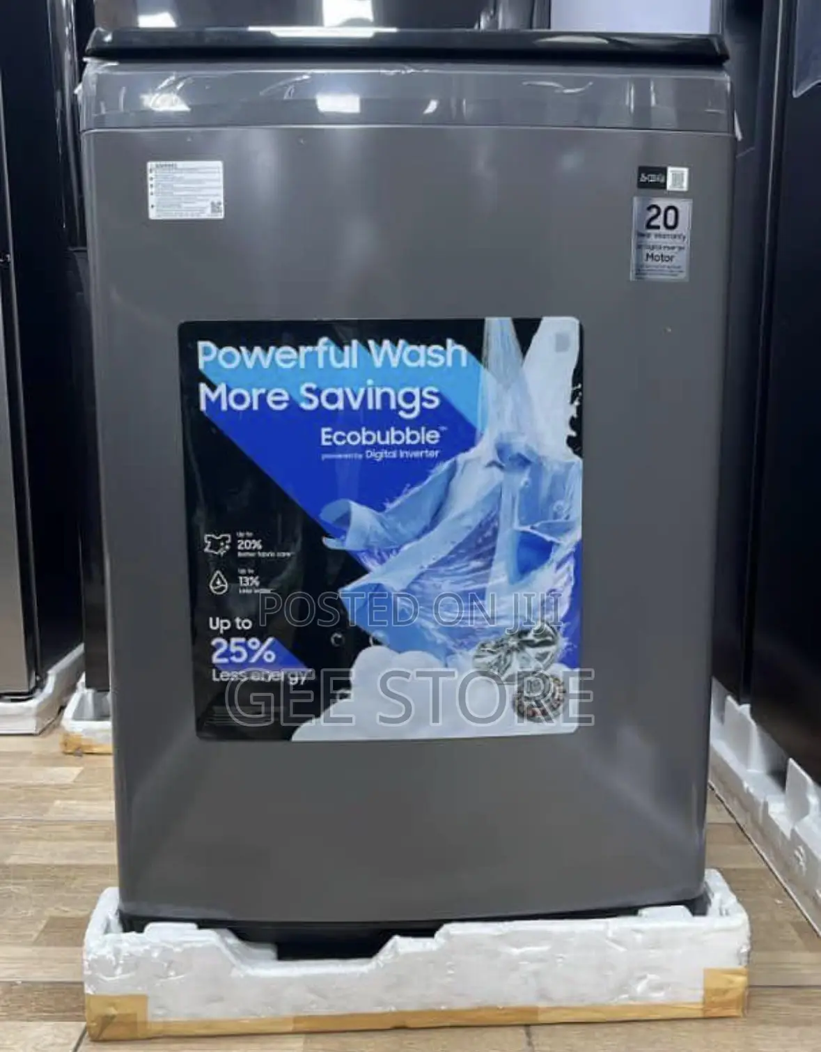 Samsung Top Load Washing Machine Featuring EcoBubbleTM 13kg