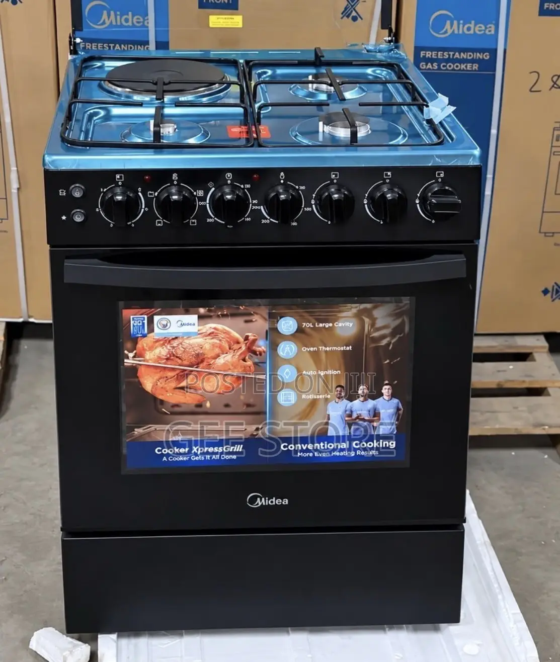 Midea Standing Cooker 60*60cm