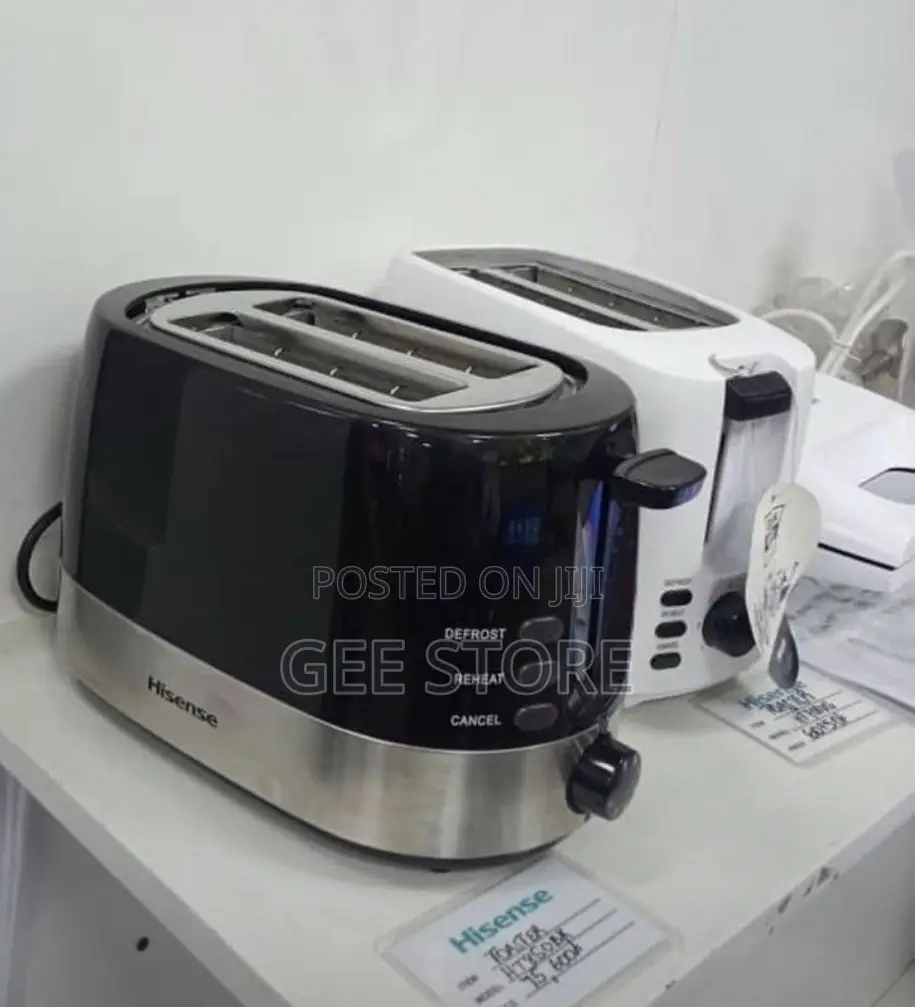 Hisense 2-Slice Bread Toaster HT850BK (Or T850XG)