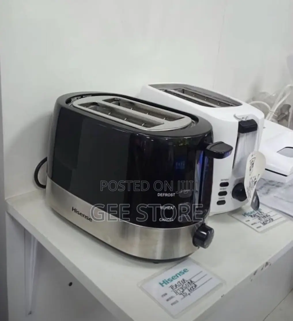 Hisense 2-Slice Bread Toaster HT850BK (Or T850XG)