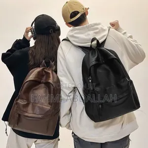 Premium Genuine Leather Backpack – Stylish, Durable & Spacious