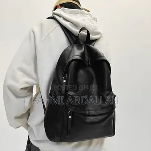 Premium Genuine Leather Backpack – Stylish, Durable & Spacious