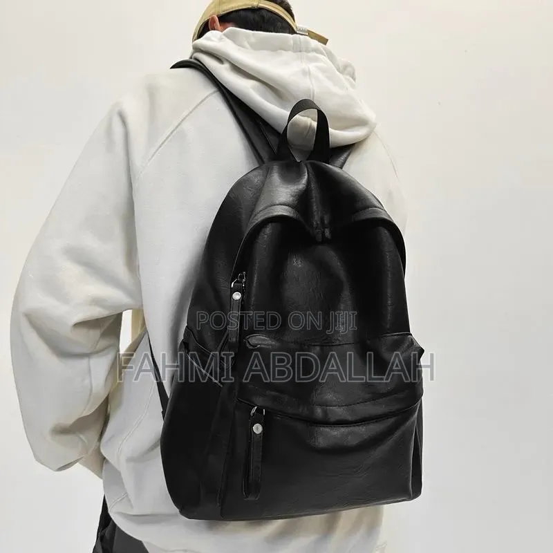 Premium Genuine Leather Backpack – Stylish, Durable & Spacious