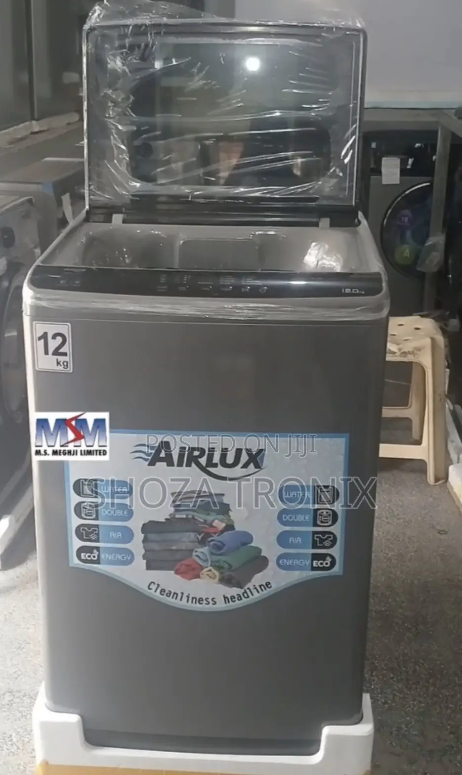 Airlux Top Load WARNING MACHINE