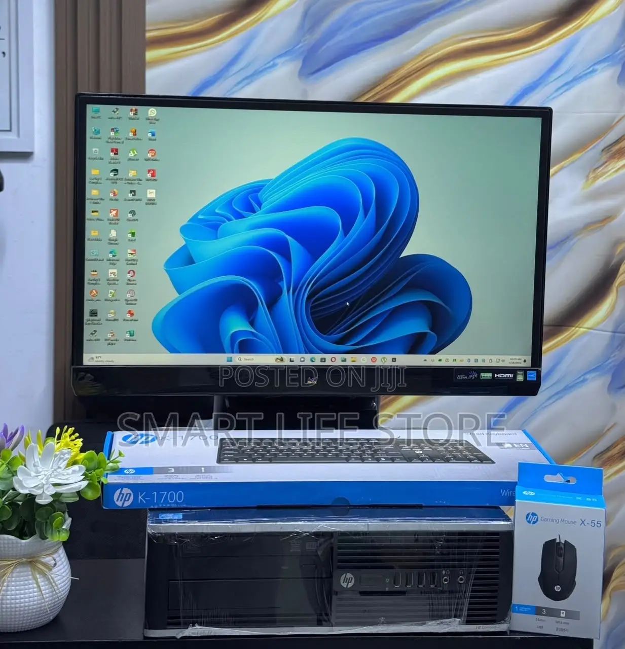 New Desktop Computer HP 4GB Intel Core i5 HDD 500GB