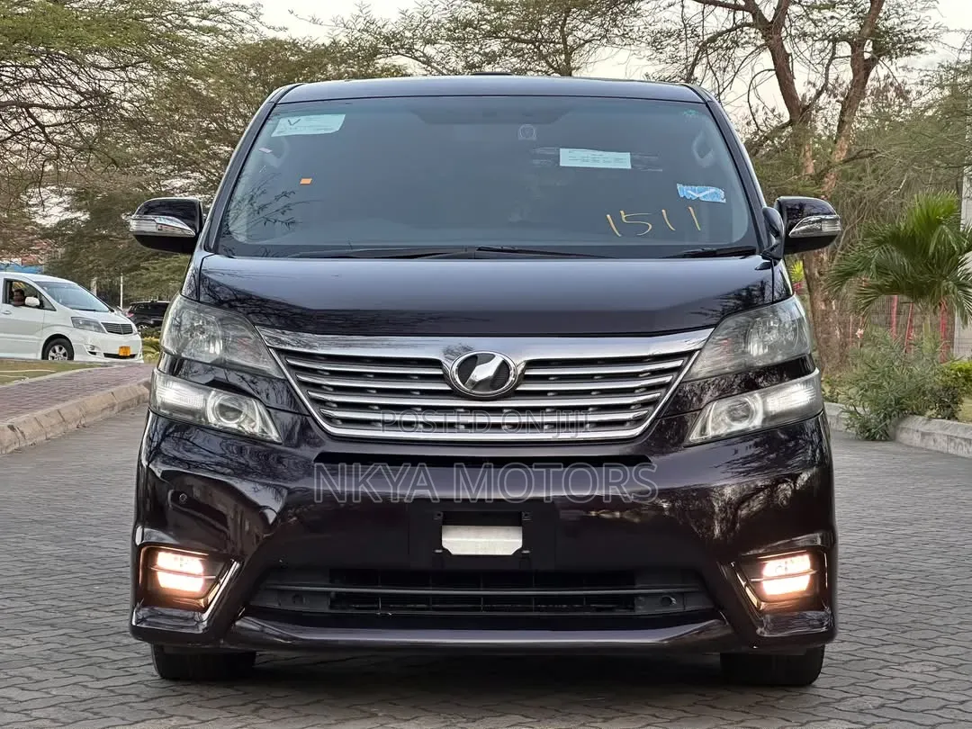 Toyota Vellfire 2012 Purple