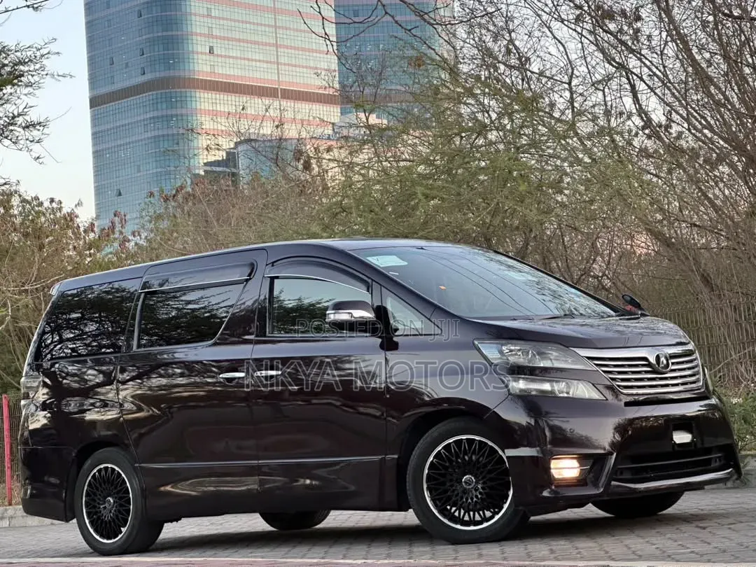 Toyota Vellfire 2012 Purple