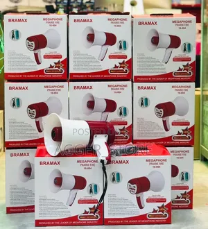 Bramax Megaphone Prairie Fire (16-004) Handheld Rechargeable Megaphone