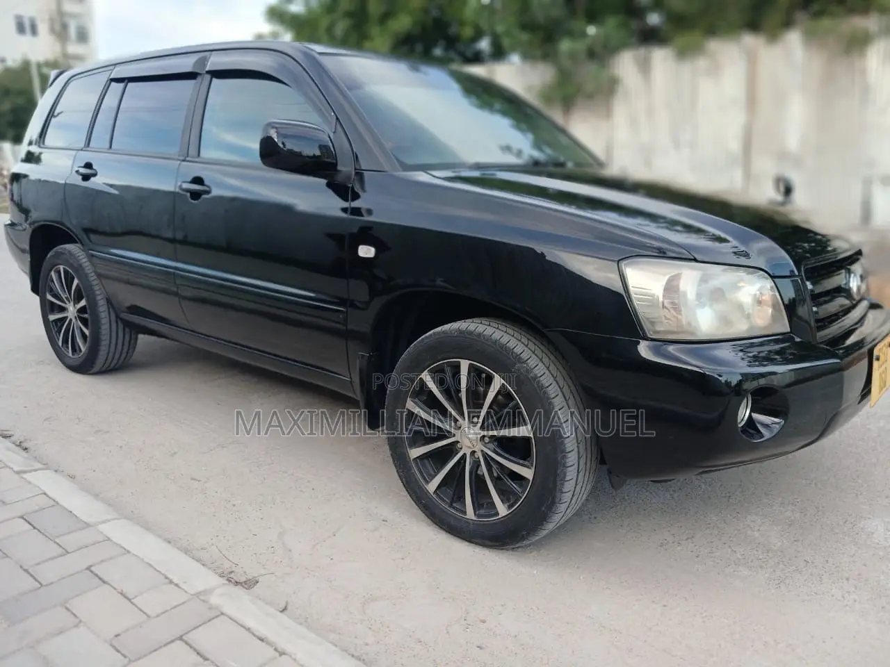 Toyota Kluger 2006 Black