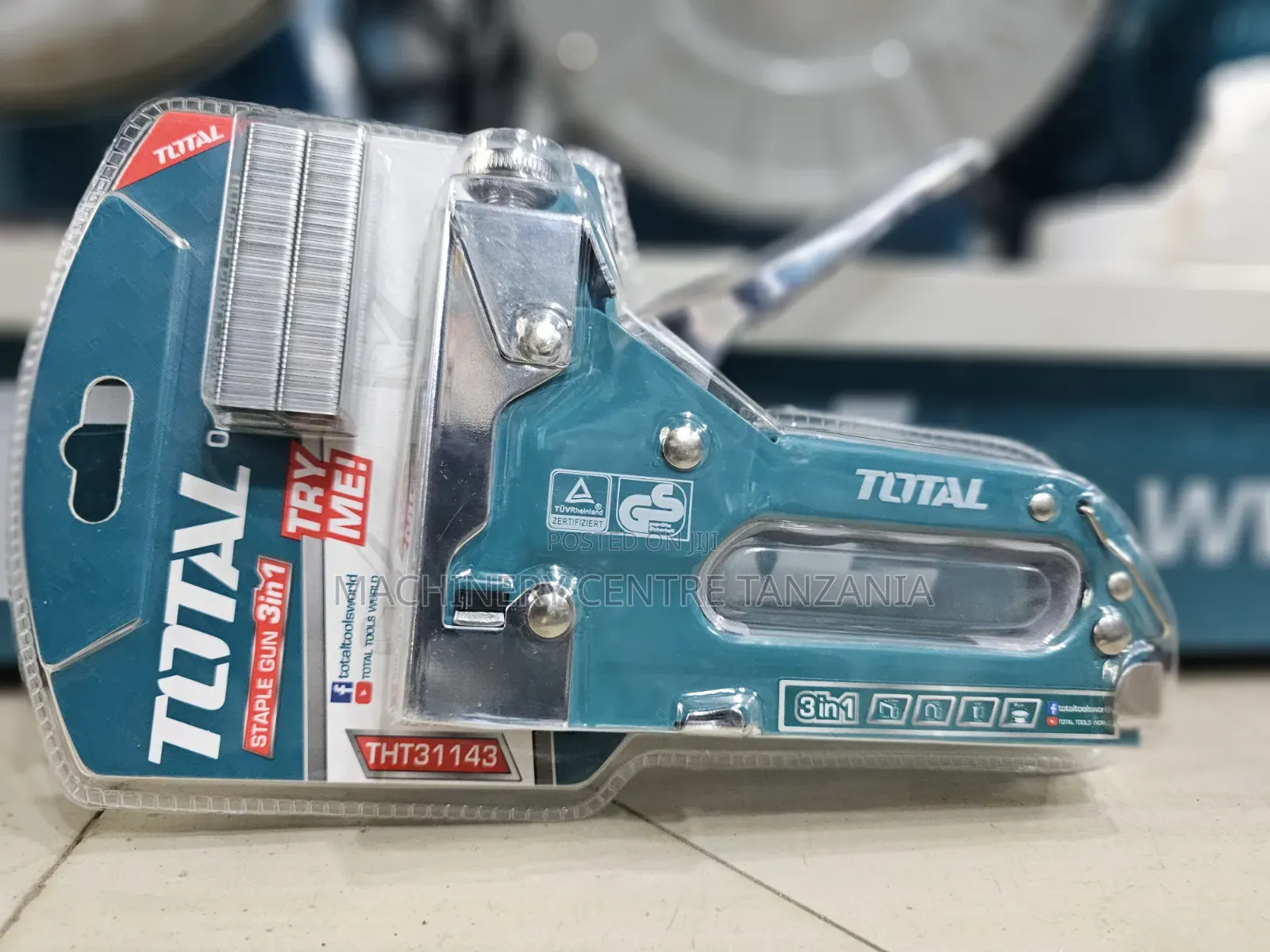 Total Staple Gun (3 in 1)