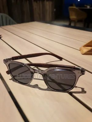 Sun Glasses Vintage-Translucent Grey Frames ,UV Protection Shades.