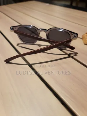 Sun Glasses Vintage-Translucent Grey Frames ,UV Protection Shades.