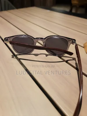 Sun Glasses Vintage-Translucent Grey Frames ,UV Protection Shades.