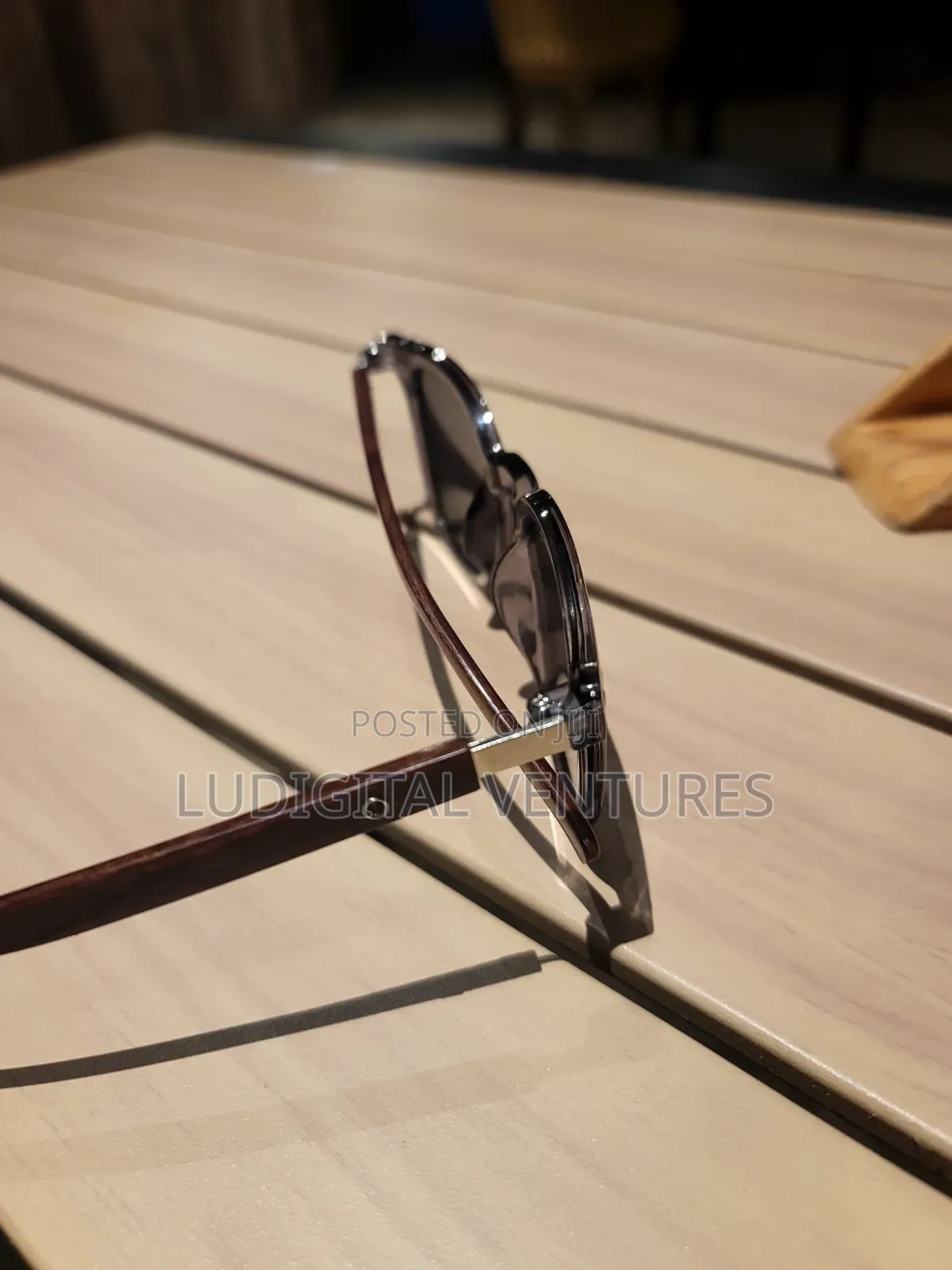Sun Glasses Vintage-Translucent Grey Frames ,UV Protection Shades.