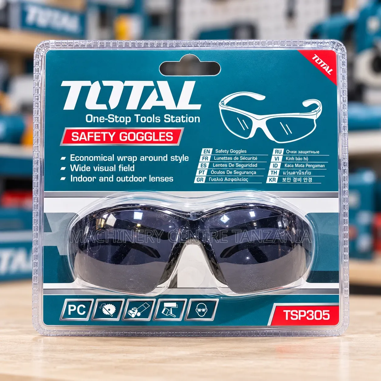 Total Safety Goggles (Black)