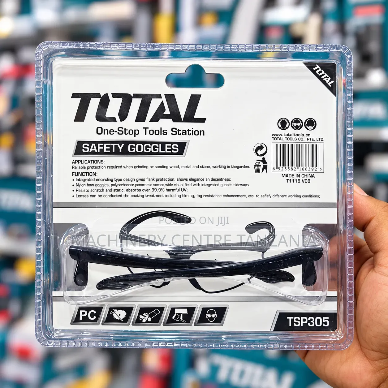 Total Safety Goggles (Black)