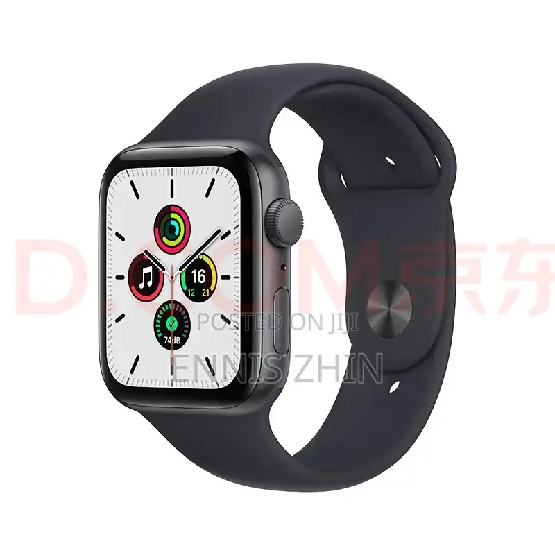 Apple Watch SE GPS 44mm + Space Gray Aluminium + Midnight Sport Band