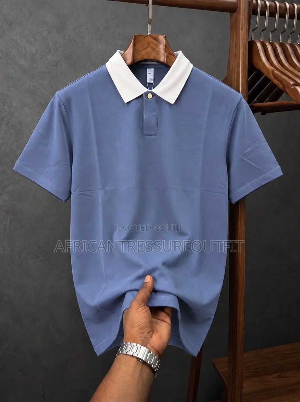 Polo Short-Sleeve Tshirt Quality With Button Placket Available|buy Now