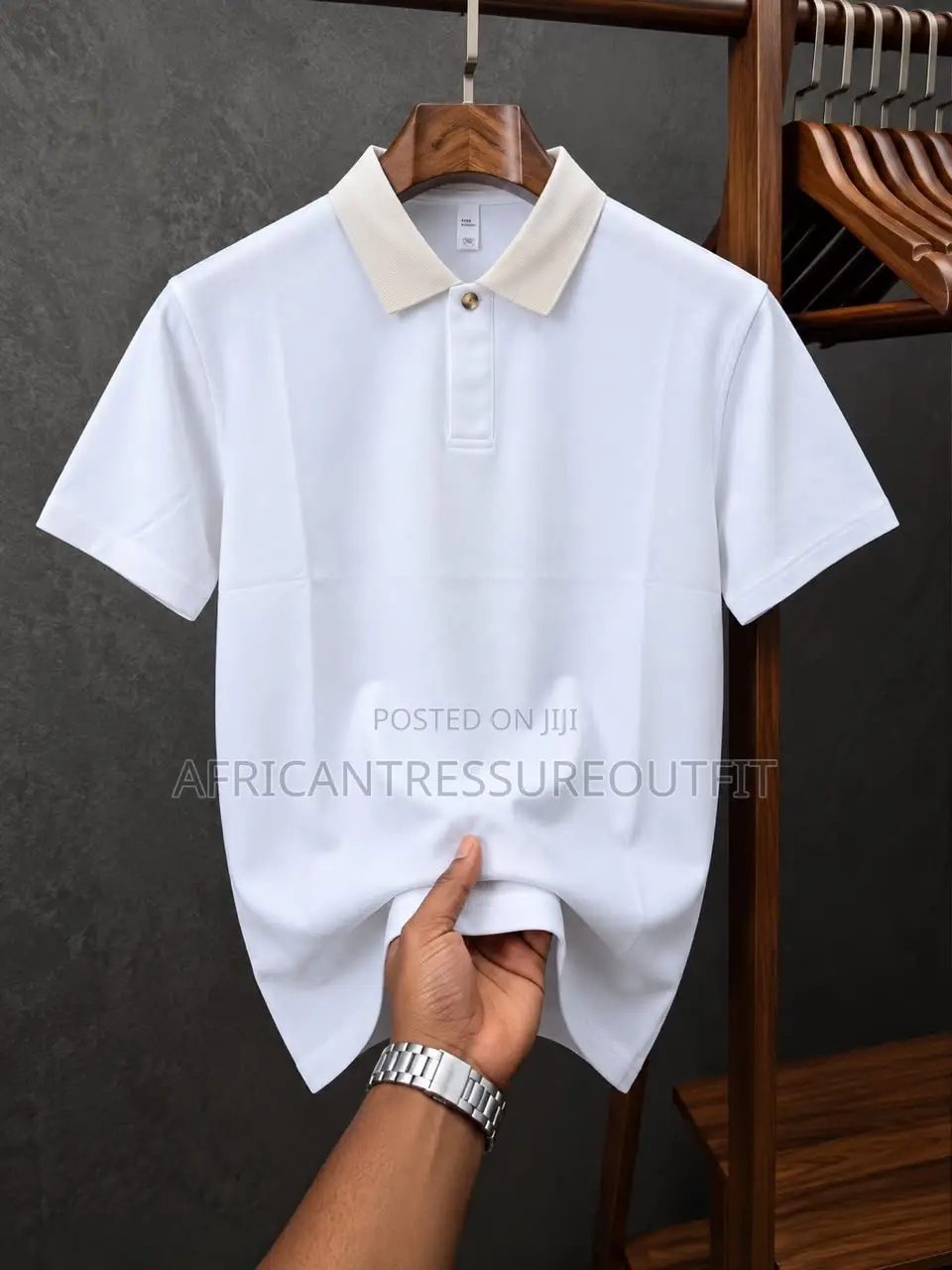 Polo Short-Sleeve Tshirt Quality With Button Placket Available|buy Now