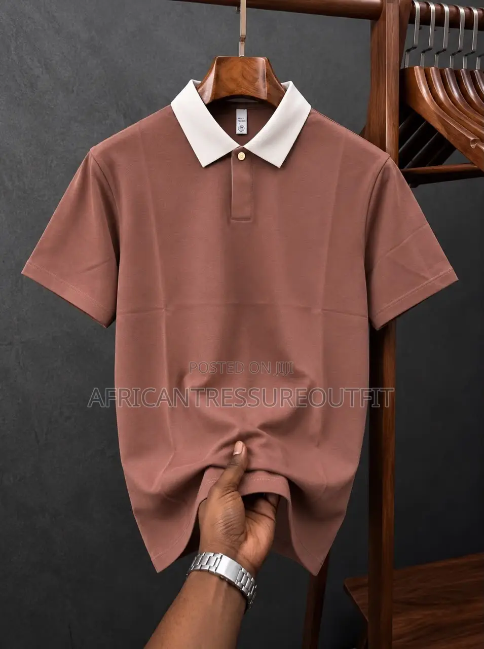 Polo Short-Sleeve Tshirt Quality With Button Placket Available|buy Now