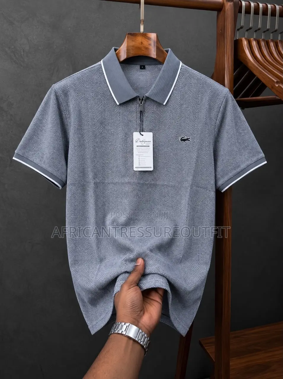 Polo Short-Sleeve Tshirt Quality With Button Placket Available|buy Now