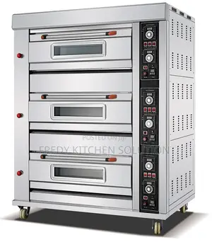 HGO-39 | GFN-28 – 9-Tray Gas Deck Oven – Commercial