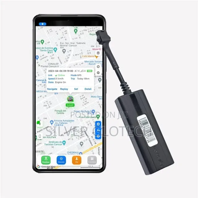 GPS Tracker for Vehicles Remote Cut Off Engine Come With Relay