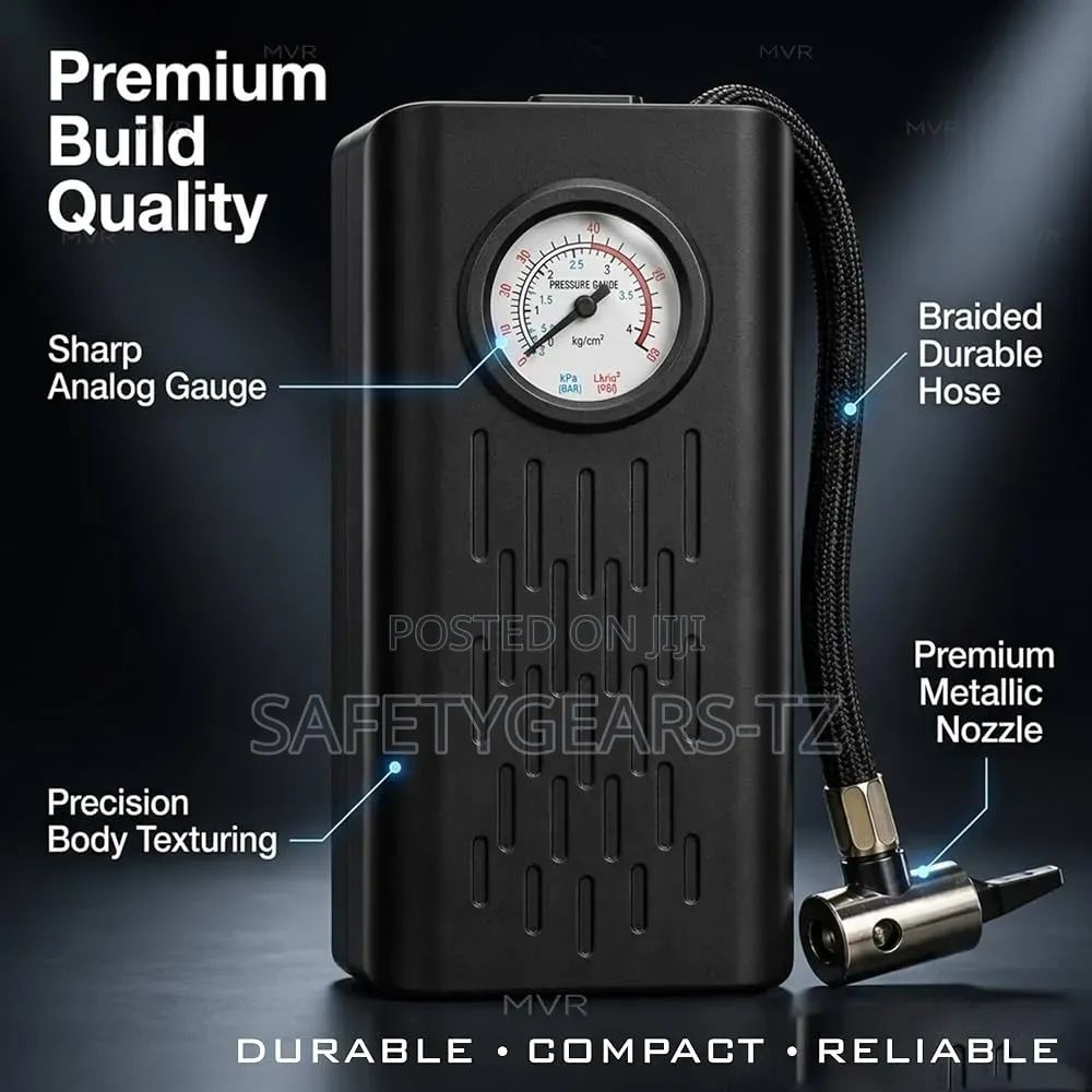 Safety Portable Air Compressor or Tire Inflator