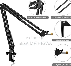 Adjustable Microphone Boom Arm Stand (