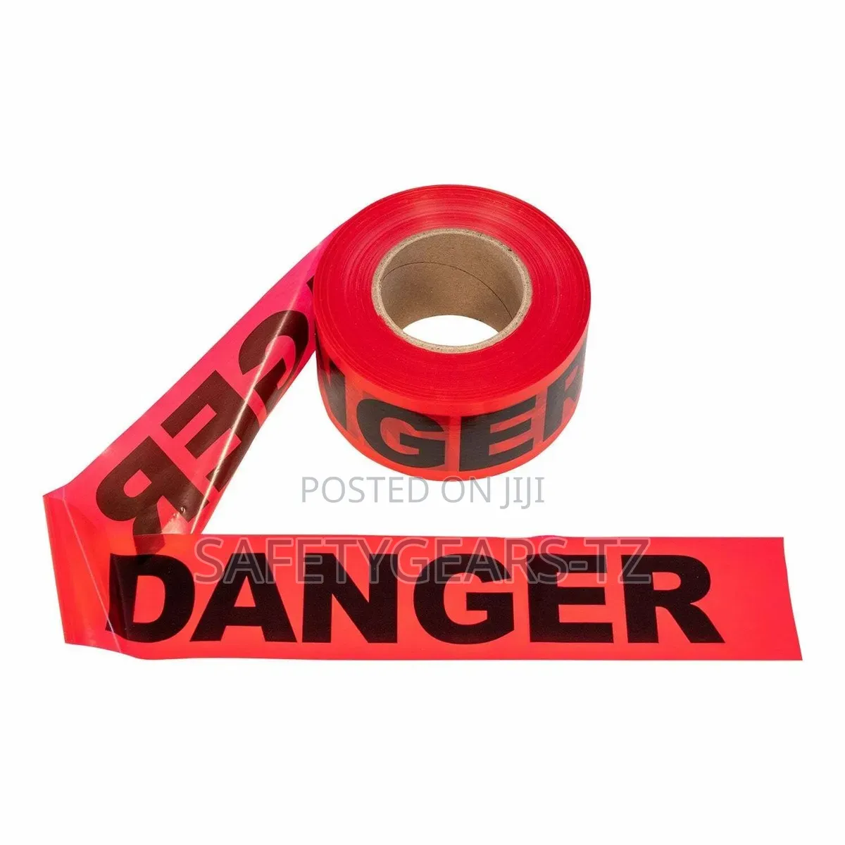 Red Danger Barricade Tape, 3"