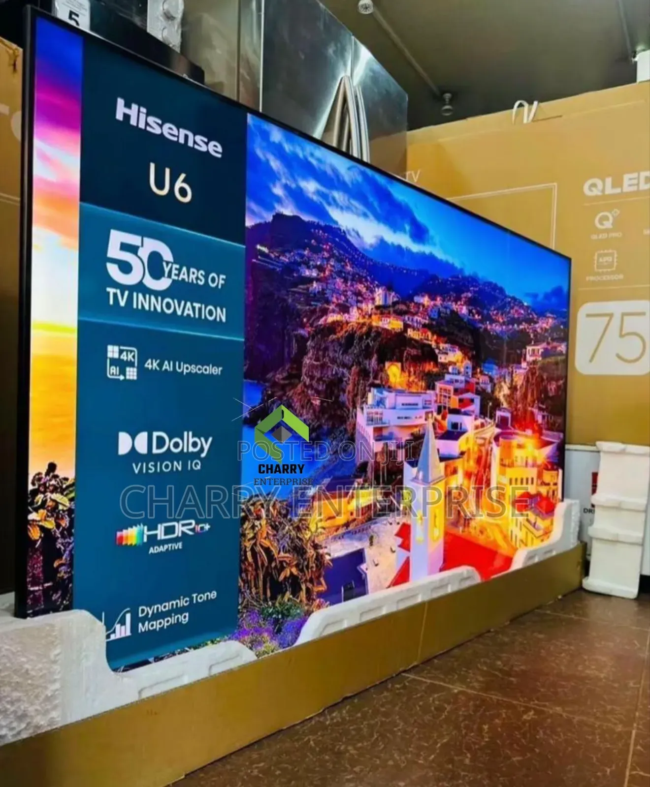 Hisense Smart 4k Uhd TV Inch 75u6s Uled Mini Led U6