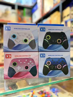 X9 Wireless Gaming Controller RGB Gamepad for PC, Tablet, PS4, Android