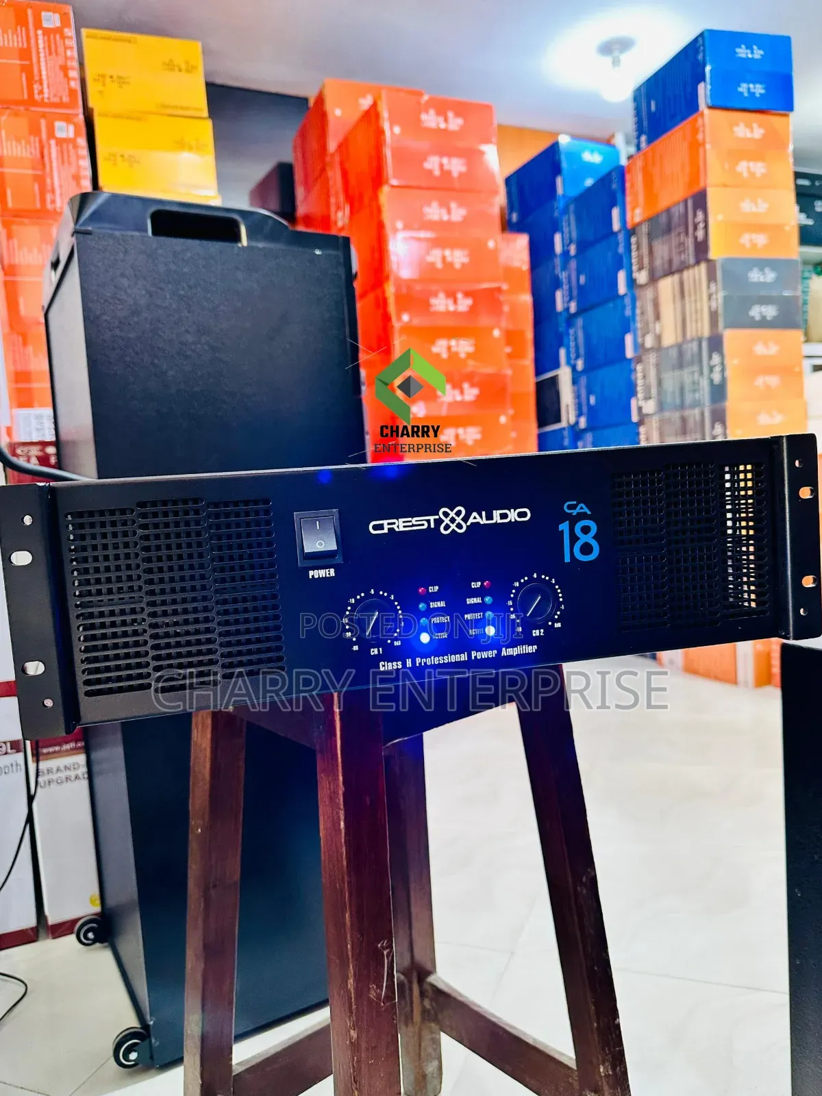 Crest Audio CA 18 Professional Power Amplifier BOOSTER 2 Channel