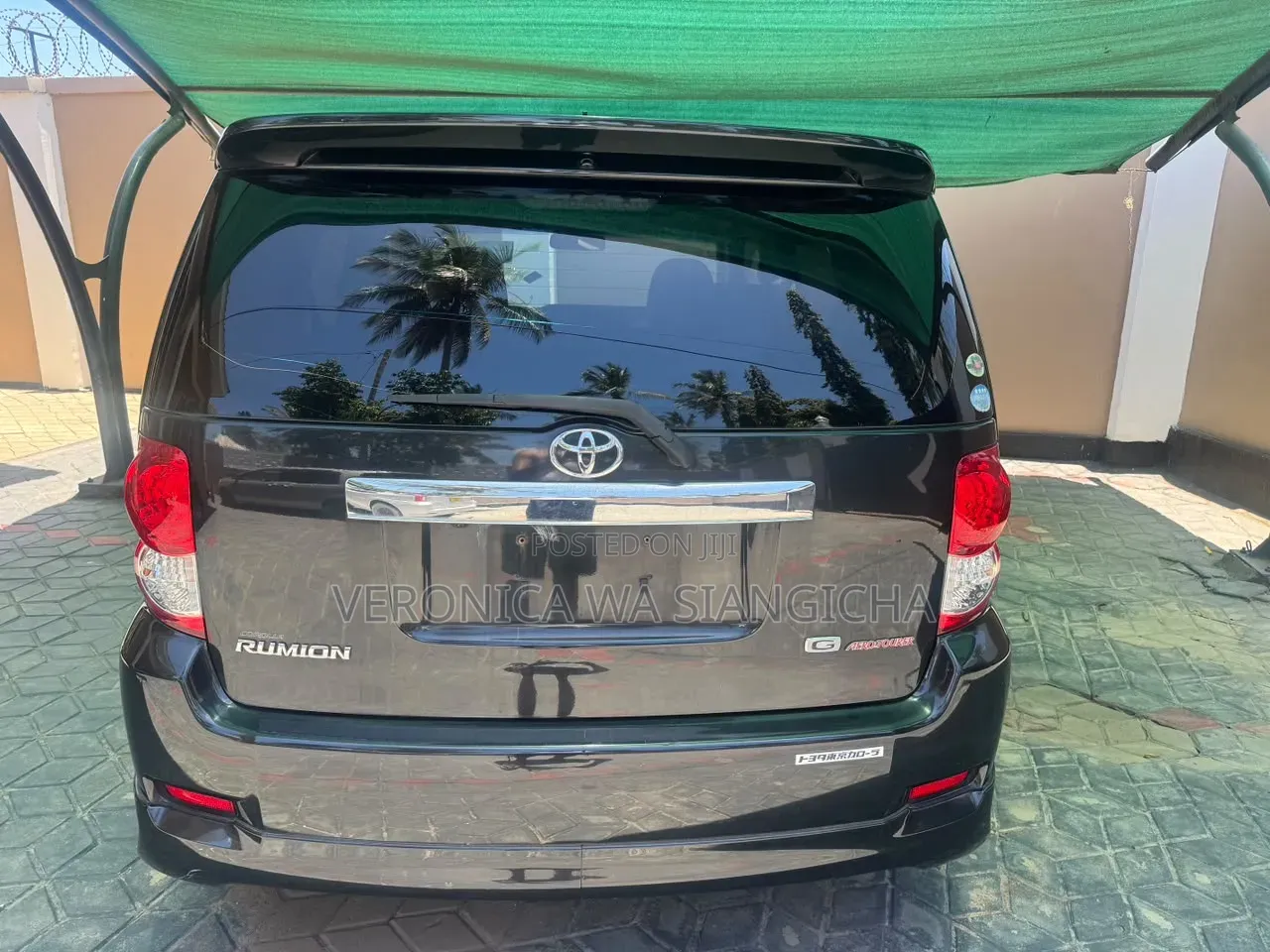 Toyota Corolla Rumion 2008 Black