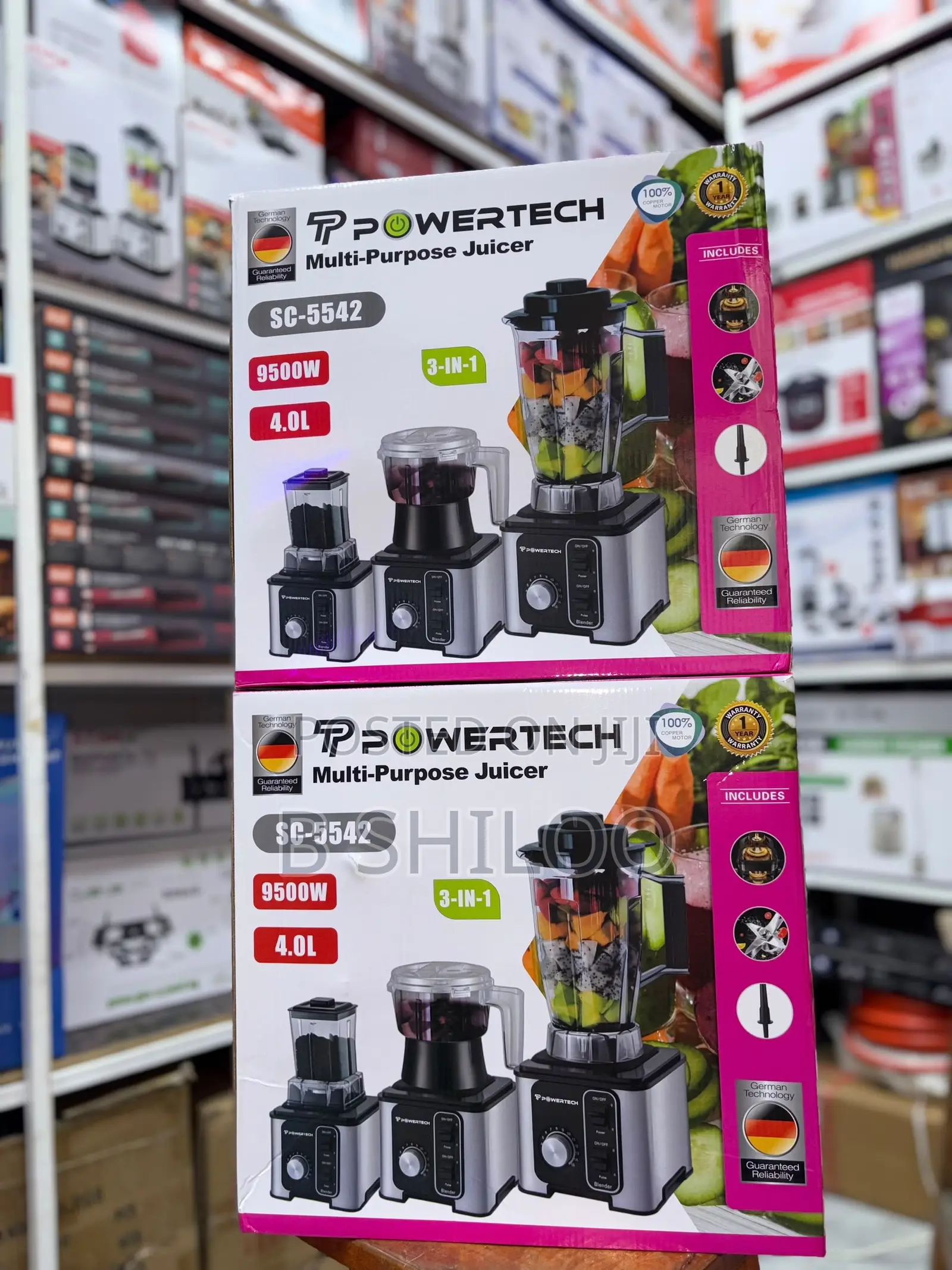 Powertech Blender 3 in 1